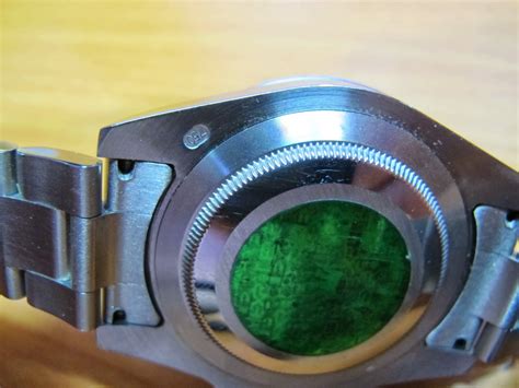 rolex see through case back|Rolex watch case opener.